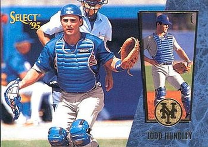 #154 Todd Hundley - New York Mets - 1995 Select Baseball
