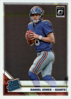 #154 Daniel Jones - New York Giants - 2019 Donruss Optic Football