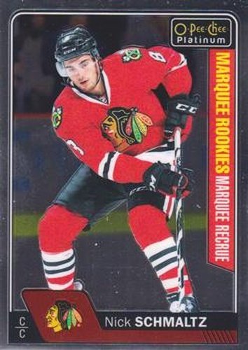 #154 Nick Schmaltz - Chicago Blackhawks - 2016-17 O-Pee-Chee Platinum Hockey
