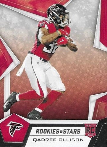 #154 Qadree Ollison - Atlanta Falcons - 2019 Panini Rookies & Stars Football