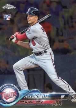 #154 Zack Granite - Minnesota Twins - 2018 Topps Chrome Baseball