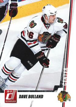 #154 Dave Bolland - Chicago Blackhawks - 2010-11 Donruss Hockey
