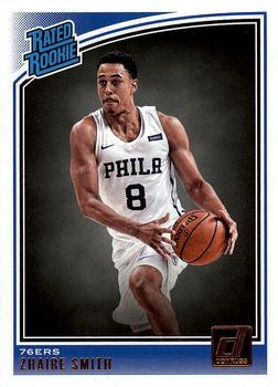 #154 Zhaire Smith - Philadelphia 76ers - 2018-19 Donruss Basketball