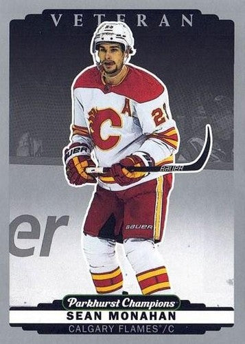 #154 Sean Monahan - Calgary Flames - 2022-23 Parkhurst Champions - Silver Hockey