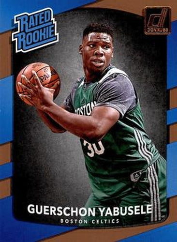 #154 Guerschon Yabusele - Boston Celtics - 2017-18 Donruss Basketball