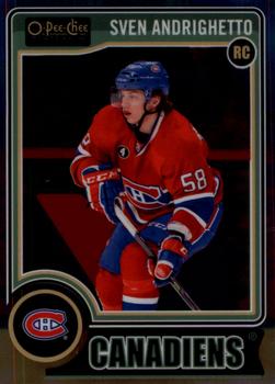 #154a Sven Andrighetto - Montreal Canadiens - 2014-15 O-Pee-Chee Platinum Hockey