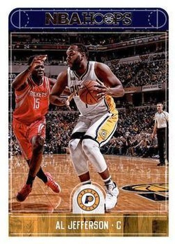 #154 Al Jefferson - Indiana Pacers - 2017-18 Hoops Basketball