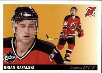 #154 Brian Rafalski - New Jersey Devils - 2002-03 Upper Deck Vintage Hockey