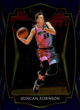 #154 Duncan Robinson - Miami Heat - 2020-21 Panini Select - Blue Basketball