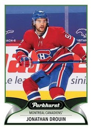 #154 Jonathan Drouin - Montreal Canadiens - 2021-22 Parkhurst Hockey