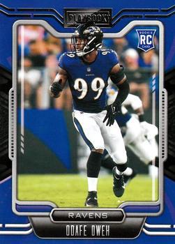 #154 Odafe Oweh - Baltimore Ravens - 2021 Panini Playbook Football
