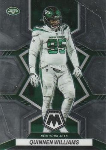#154 Quinnen Williams - New York Jets - 2022 Panini Mosaic Football