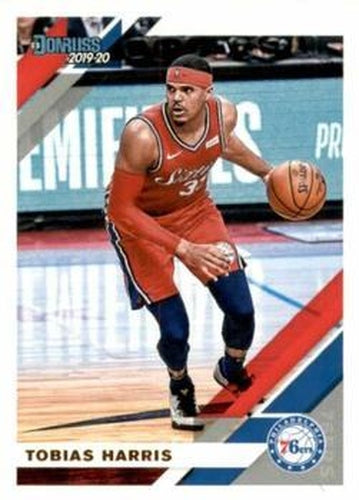 #154 Tobias Harris - Philadelphia 76ers - 2019-20 Donruss Basketball