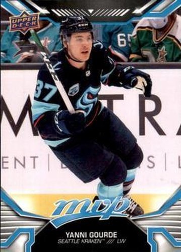 #154 Yanni Gourde - Seattle Kraken - 2022-23 Upper Deck MVP Hockey