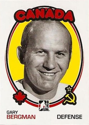 #154 Gary Bergman - Canada - 2009-10 In The Game 1972 The Year In Hockey