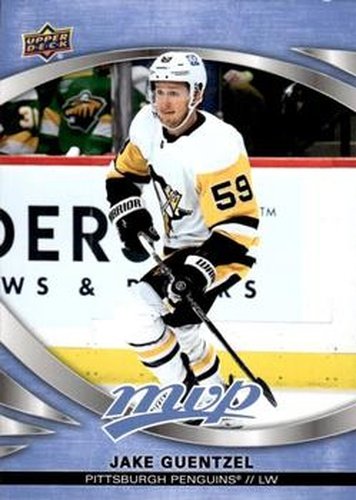 #154 Jake Guentzel - Pittsburgh Penguins - 2023-24 Upper Deck MVP - Ice Battles Hockey
