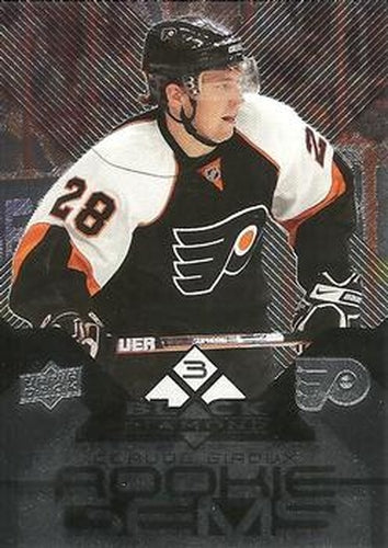 #154 Claude Giroux - Philadelphia Flyers - 2008-09 Upper Deck Black Diamond Hockey