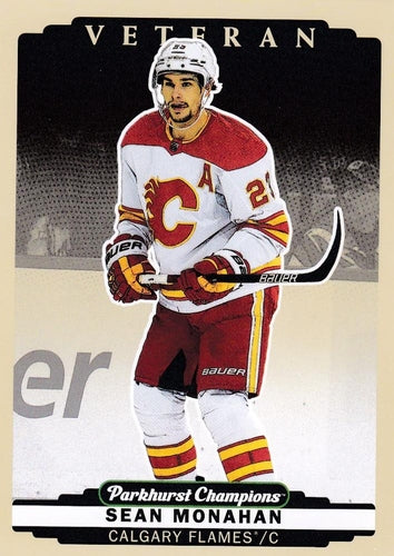 #154 Sean Monahan - Calgary Flames - 2022-23 Parkhurst Champions Hockey
