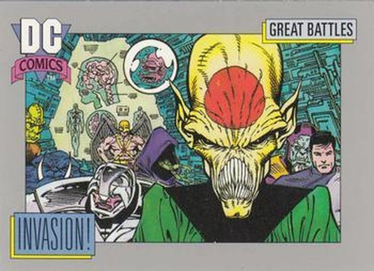 #154 Invasion! - 1992 Impel DC Cosmic
