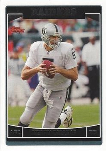 #154 Kerry Collins - Oakland Raiders - 2006 Topps Football