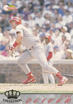 #154 Joe Oliver - Cincinnati Reds - 1994 Pacific Baseball