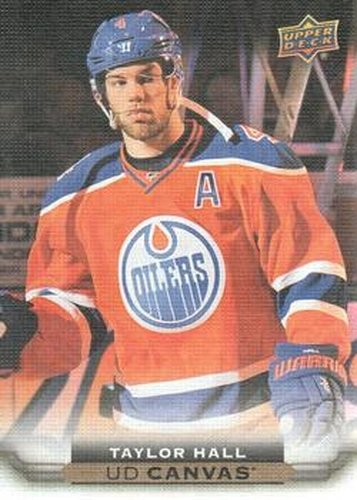 #C154 Taylor Hall - Edmonton Oilers - 2015-16 Upper Deck - UD Canvas Hockey