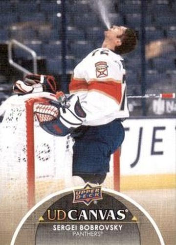 #C154 Sergei Bobrovsky - Florida Panthers - 2021-22 Upper Deck - UD Canvas Hockey
