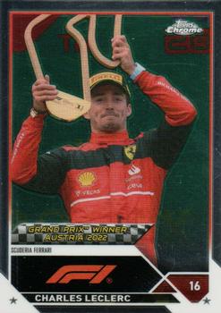 #154 Charles Leclerc - Scuderia Ferrari - 2023 Topps Chrome Formula 1 Racing