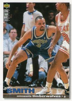 #154 Chris Smith - Minnesota Timberwolves - 1995-96 Collector's Choice Basketball