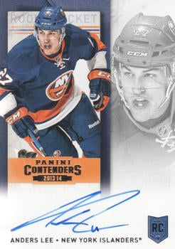 #154 Anders Lee - New York Islanders - 2013-14 Panini Contenders Hockey