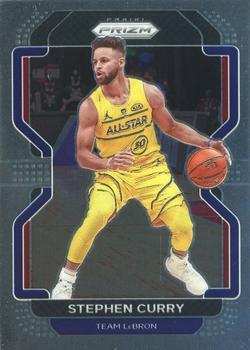 #154b Stephen Curry - Golden State Warriors - 2021-22 Panini Prizm Basketball
