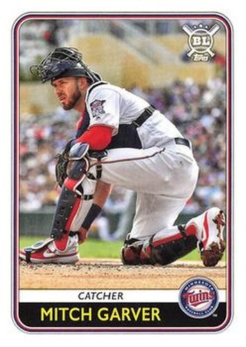 #155 Mitch Garver - Minnesota Twins - 2020 Topps Big League Baseball