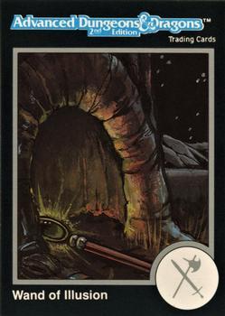 #155 Wand of Illusion - 1991 TSR Advanced Dungeons & Dragons - Silver