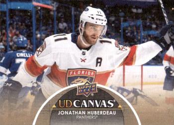 #C155 Jonathan Huberdeau - Florida Panthers - 2021-22 Upper Deck - UD Canvas Hockey