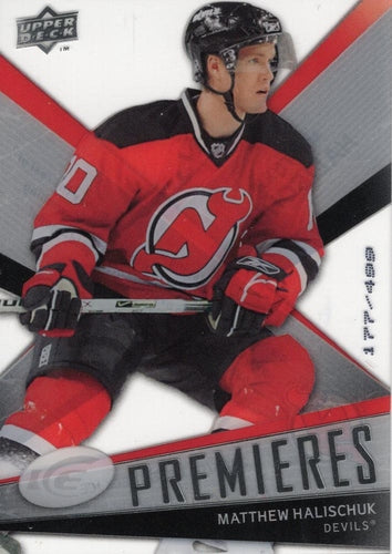 #155 Matthew Halischuk - New Jersey Devils - 2008-09 Upper Deck Ice Hockey