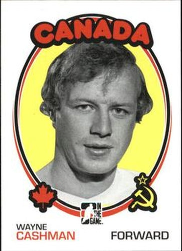#155 Wayne Cashman - Canada - 2009-10 In The Game 1972 The Year In Hockey