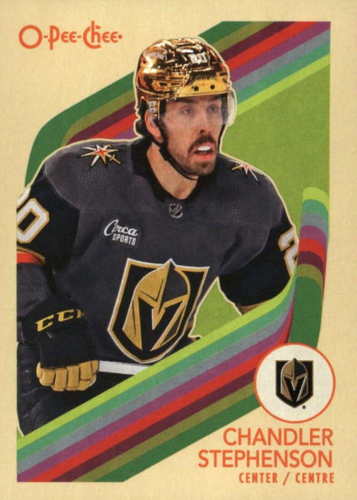 #155 Chandler Stephenson - Vegas Golden Knights - 2023-24 O-Pee-Chee - Retro Hockey