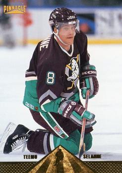 #155 Teemu Selanne - Anaheim Mighty Ducks - 1996-97 Pinnacle Hockey