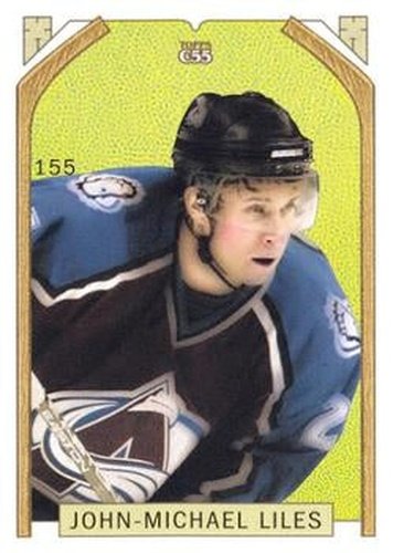#155 John-Michael Liles - Colorado Avalanche - 2003-04 Topps C55 Hockey
