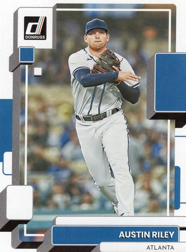 #155 Austin Riley - Atlanta Braves - 2022 Donruss Baseball