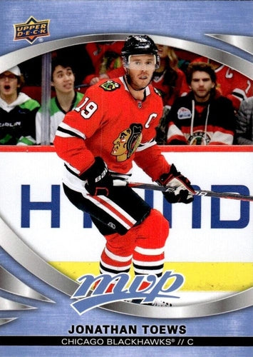 #155 Jonathan Toews - Chicago Blackhawks - 2023-24 Upper Deck MVP - Ice Battles Hockey