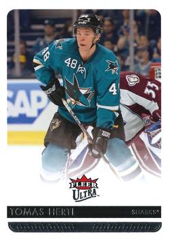 #155 Tomas Hertl - San Jose Sharks - 2014-15 Ultra Hockey