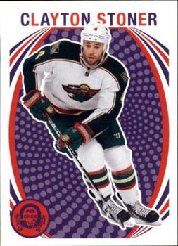 #155 Clayton Stoner - Minnesota Wild - 2013-14 O-Pee-Chee - Retro Hockey