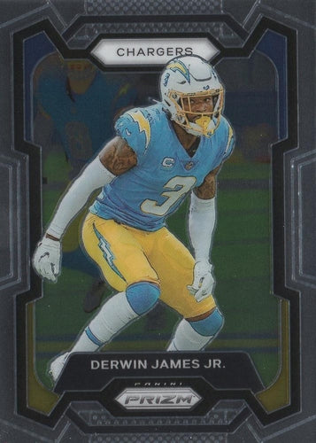 #155 Derwin James Jr. - Los Angeles Chargers - 2023 Panini Prizm Football
