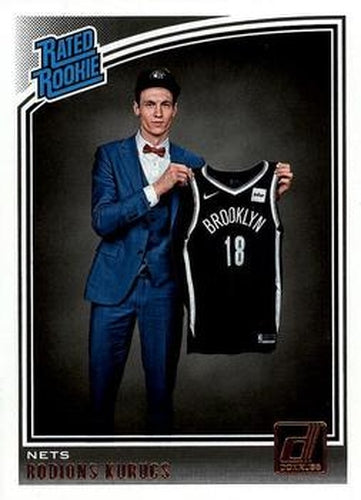 #155 Rodions Kurucs - Brooklyn Nets - 2018-19 Donruss Basketball