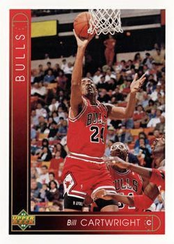 #155 Bill Cartwright - Chicago Bulls - 1993-94 Upper Deck Basketball