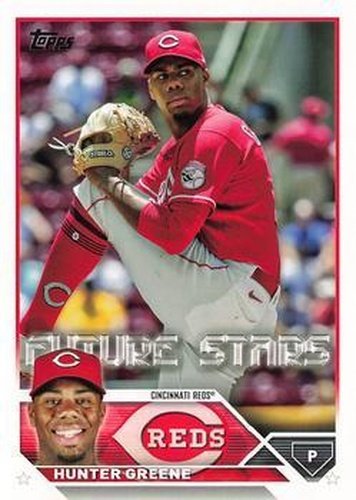 #155 Hunter Greene - Cincinnati Reds - 2023 Topps Baseball