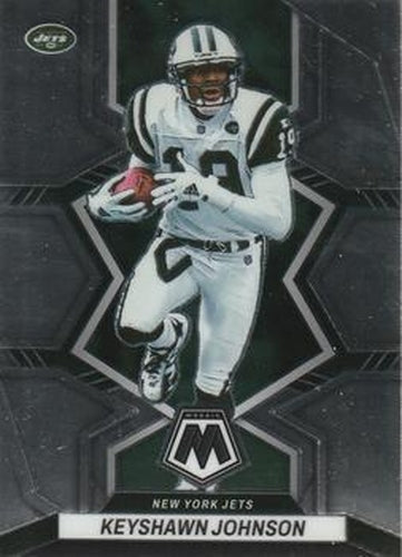 #155 Keyshawn Johnson - New York Jets - 2022 Panini Mosaic Football