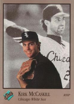 #155 Kirk McCaskill - Chicago White Sox - 1992 Studio Baseball