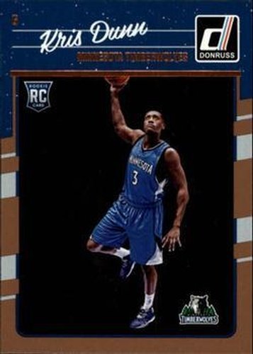 #155 Kris Dunn - Minnesota Timberwolves - 2016-17 Donruss Basketball